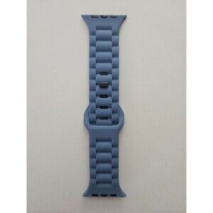 Navy Blue Sports Band for Apple Watch - Silicone Band 42/44/45/49mm